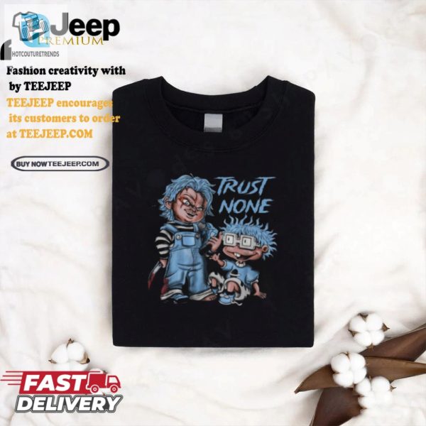 Chucky Trust No One Shirt Laugh In Style With Retro Blue 5S hotcouturetrends 1