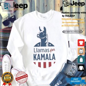 Humorous Kamala Harris Llama Tshirt Unique Democrat Gift hotcouturetrends 1 2