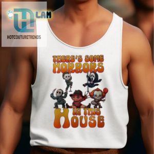 Theres Some Horror In This House Shirt Spooky Humor Tee hotcouturetrends 1 4