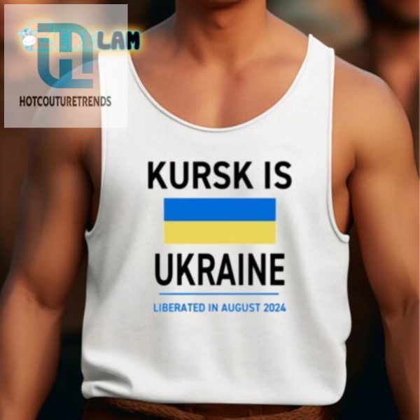 Ukraine Wins 2024 Funny Liberated Kursk Shirt hotcouturetrends 1 4