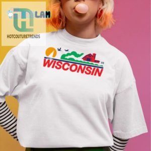 Cheesehead Chic Funny Wisconsin License Plate Tee hotcouturetrends 1 1