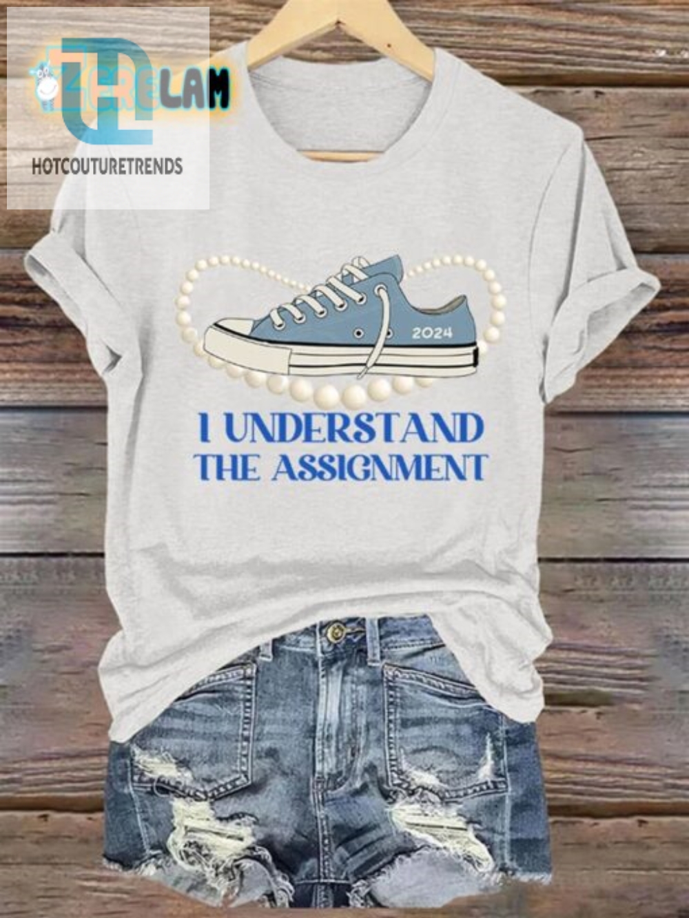 Nail The Day Womens Funny I Understand The Assignment Tee