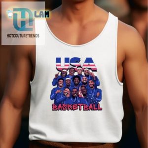 Score Big In Style Usa Basketball Tee For Paris 2024 hotcouturetrends 1 4