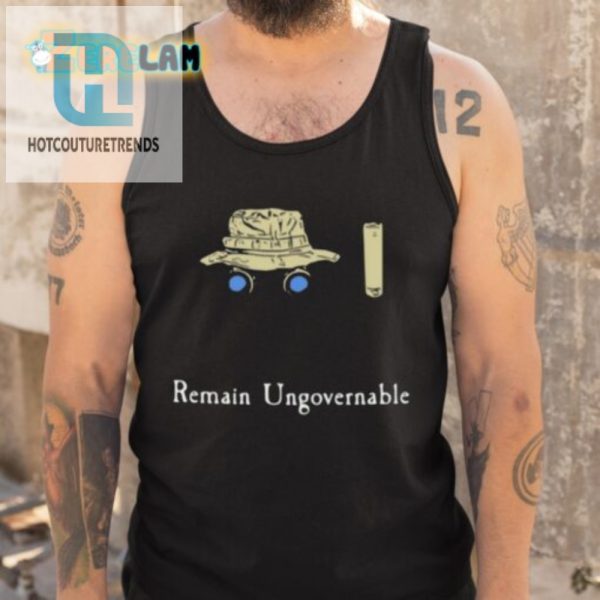 Stay Wild Witty Remain Ungovernable Shirt hotcouturetrends 1 4