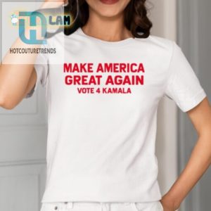 Vote 4 Kamala Make America Laugh Again Shirt hotcouturetrends 1 1