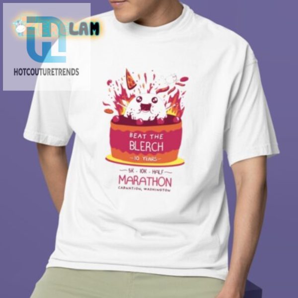 Run Like The Blerch Limited Edition 10 Years Marathon Tee hotcouturetrends 1