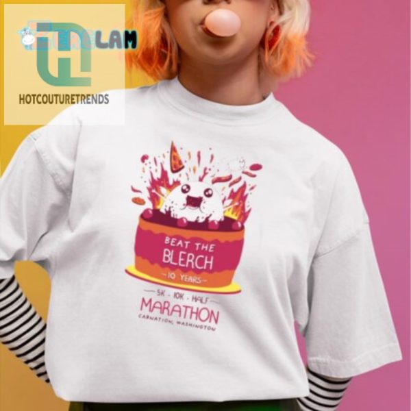 Run Like The Blerch Limited Edition 10 Years Marathon Tee hotcouturetrends 1 1