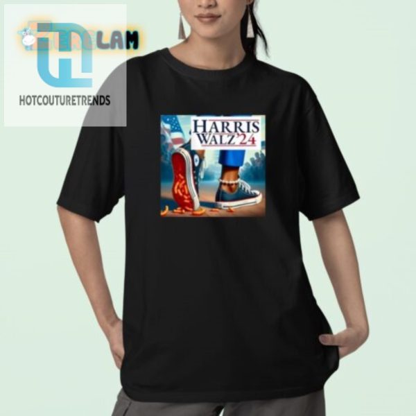 Vote In Style Funny Harris Walz Landslide 2024 Tee hotcouturetrends 1