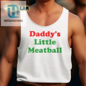 Daddys Little Meatball Tee Cute Funny Toddler Outfit hotcouturetrends 1 4