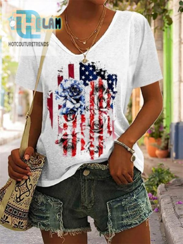 Lol Womens 4Th Of July Tee Independence Day With A Twist hotcouturetrends 1