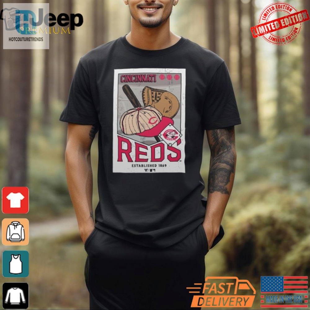 Score Big Laughs With Reds Retro Shirt  Limited Edition