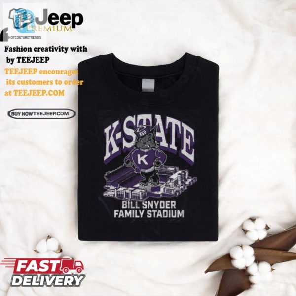 Rock K State With A Chuckle Snyder Stadium Tee Sale hotcouturetrends 1 2