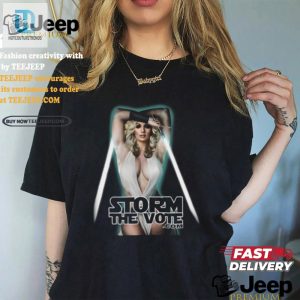 Vote With Alienwerxs Humor Unisex Storm The Vote Tee hotcouturetrends 1 1