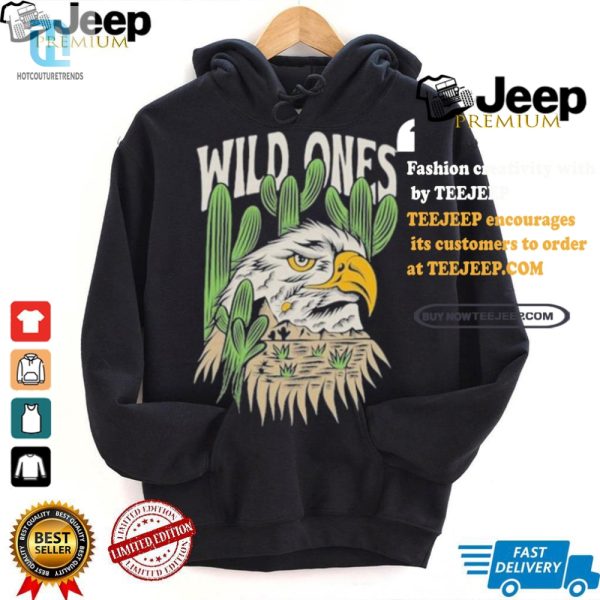 Get Wild Fly High Hilarious Wild Ones Eagle Tshirt hotcouturetrends 1 1