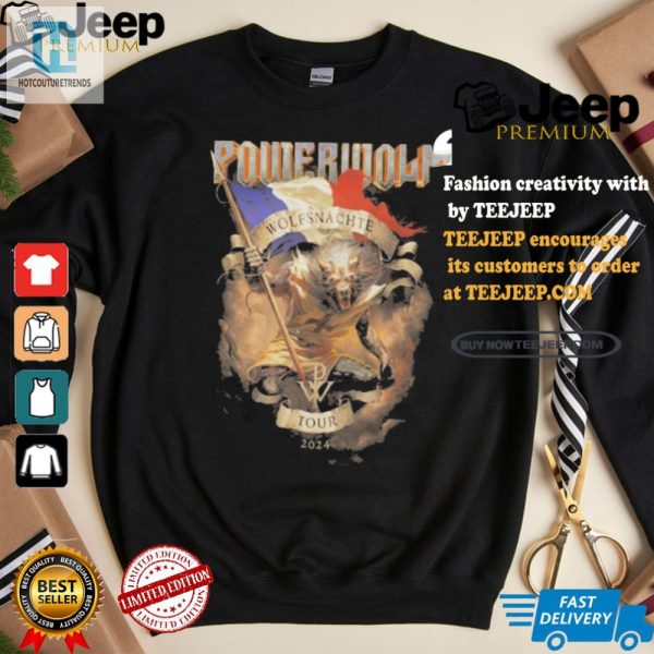 Get Bitten By Fashion Paris Powerwolf Tour 2024 Shirt hotcouturetrends 1