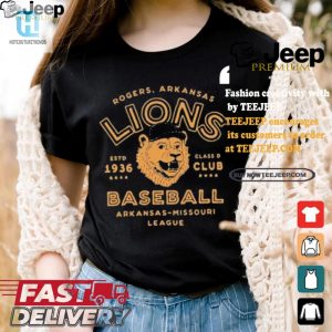 Rock Rogers Lions Retro Tee Baseball History With A Roar hotcouturetrends 1 1