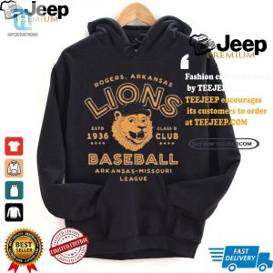 Rock Rogers Lions Retro Tee Baseball History With A Roar hotcouturetrends 1 2