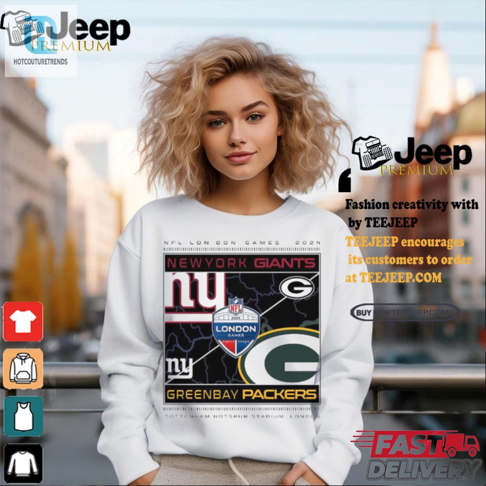 Touchdown Tee Packersgiants London 2024  Get Yours