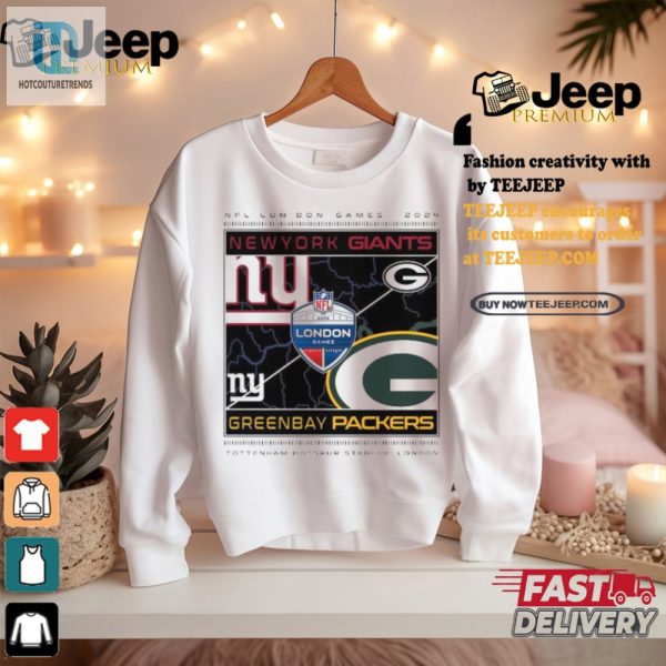 Touchdown Tee Packersgiants London 2024 Get Yours hotcouturetrends 1 2