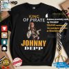 Get Hooked Johnny Depp King Of Pirates Tee Hilarious Unique hotcouturetrends 1