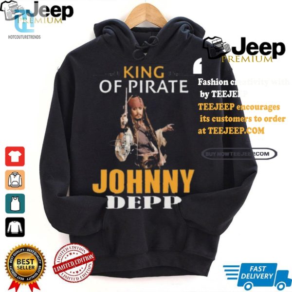 Get Hooked Johnny Depp King Of Pirates Tee Hilarious Unique hotcouturetrends 1 2