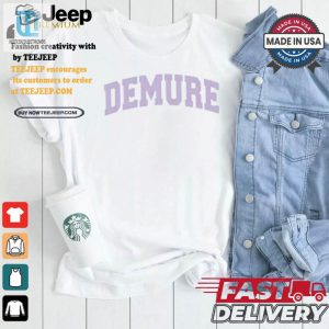 Get Schooled In Style Hilarious Demure Academy Shirt hotcouturetrends 1 3