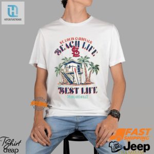 Cardinals Beach Hut Tee Hit A Home Run In Humor Style hotcouturetrends 1 3