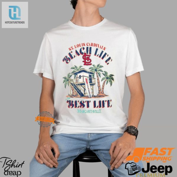 Cardinals Beach Hut Tee Hit A Home Run In Humor Style hotcouturetrends 1 3