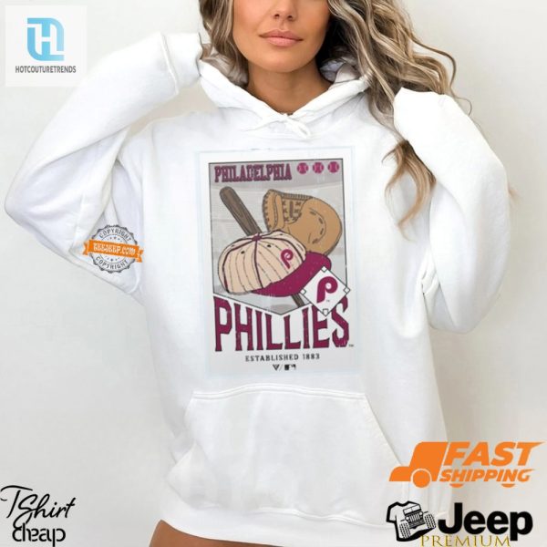 Get Laughs With Your Phillies Pride Retro Core Logo Tee hotcouturetrends 1