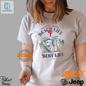 Philly Phun Phillies Beach Hut Tee Hit A Style Home Run hotcouturetrends 1 1