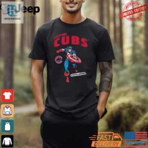 Be A Hero Cubs Youth Captain America Tee Fun Unique hotcouturetrends 1 1