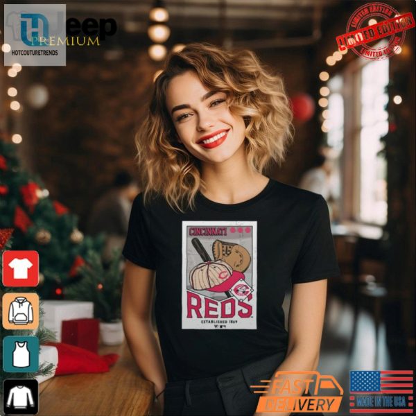 Get Reddy To Grin Reds Retro Logo Shirt A Vintage Win hotcouturetrends 1 2