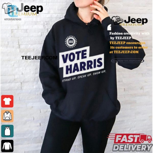 Vote Harris Tee Funny Antitrump Scab Shirt Stand Up Speak Up hotcouturetrends 1 2