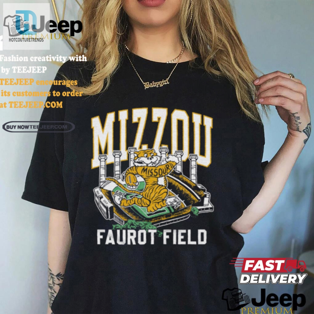 Roar In Style Quirky Faurot Field Tee For True Tigers Fans