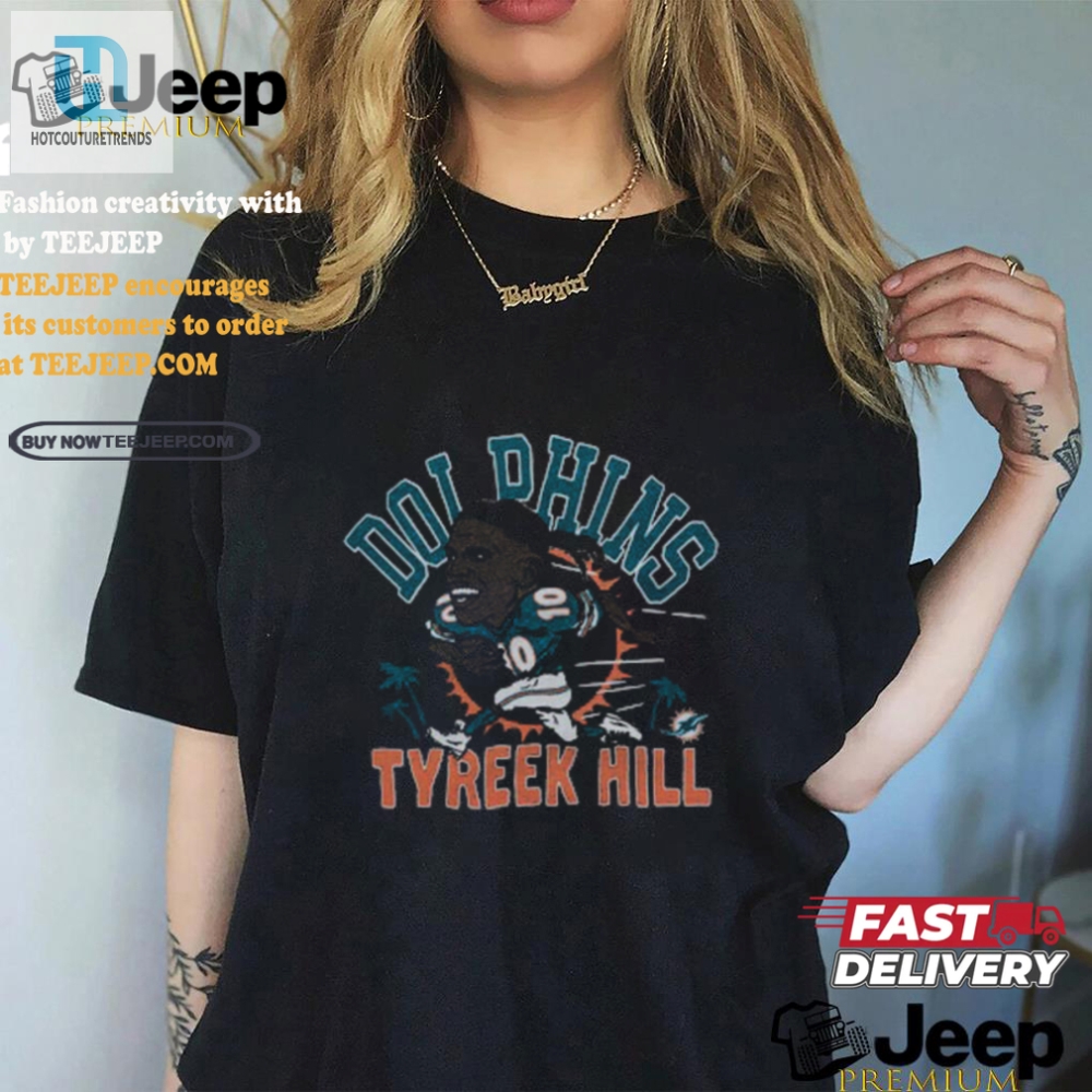 Get Your Kid A Faster Tyreek Hill Miami Dolphin Shirt