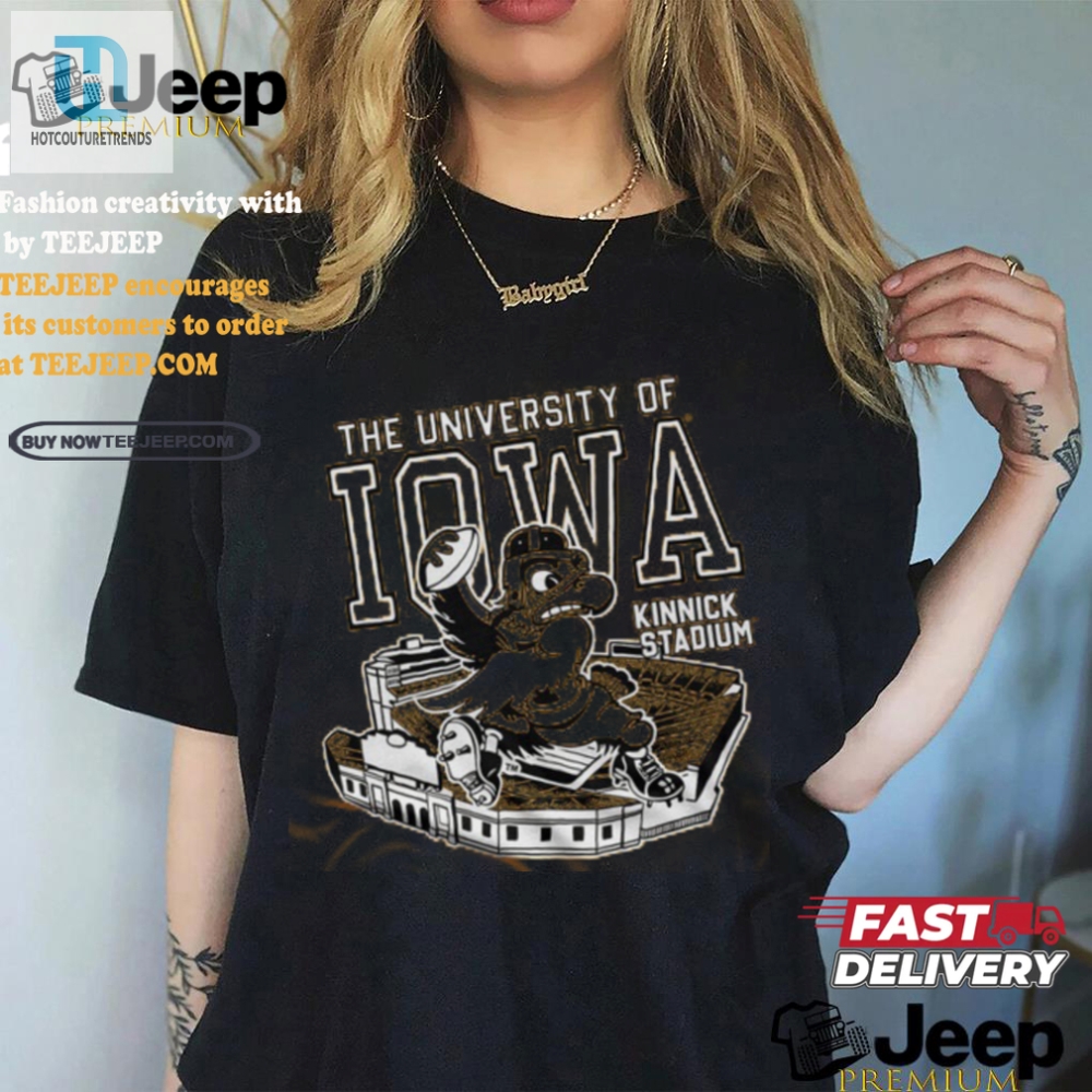 Rock The Hawkeye House Hilarious Kinnick Shirt