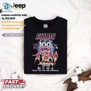 Giants 100Year Memory Tee Wear History Get Laughs hotcouturetrends 1 2