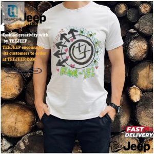 Rock Out In Style Blink 182 Smiley Stretch Tee Musthave hotcouturetrends 1 1