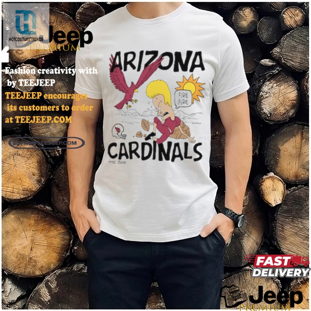 Funny Cardinals Beavis  Butthead Tee  Unique Nfl Collab