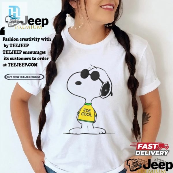 Get Laughs With Joe Cool Snoopy Tshirt Unique Fun hotcouturetrends 1