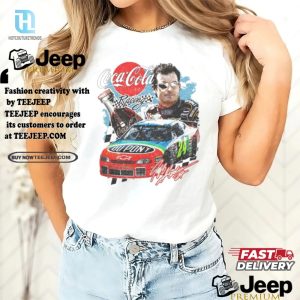 Rev Up Fun Jeff Gordon Coca Cola Racing Vintage Tee hotcouturetrends 1 2