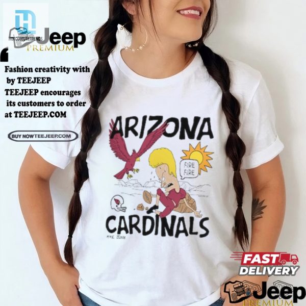 Funny Arizona Cardinals Beavis Butthead Unisex Tee Tri Blend hotcouturetrends 1