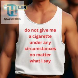 Funny No Cigarette Tee Shirt Unique Quitting Statement hotcouturetrends 1 4