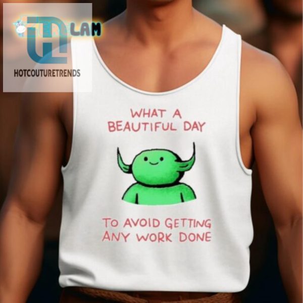 Funny Avoid Work Tshirt Perfect For Procrastinators hotcouturetrends 1 4