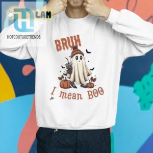 Spooky Sassy Womens Bruh I Mean Boo Halloween Tee hotcouturetrends 1 2