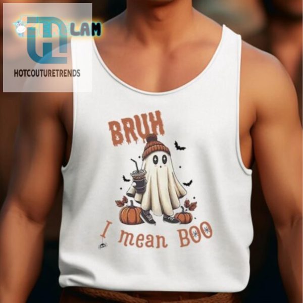 Spooky Sassy Womens Bruh I Mean Boo Halloween Tee hotcouturetrends 1 4