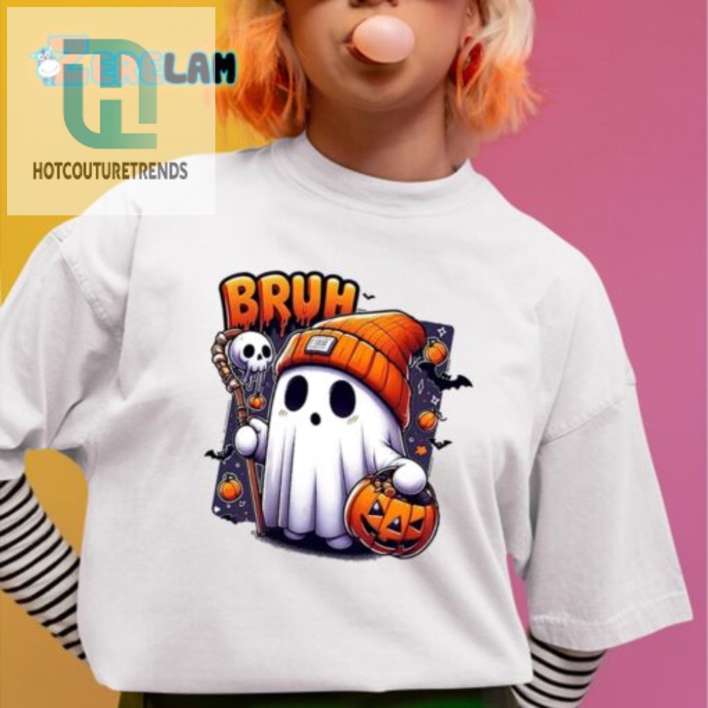 Spooky Fun Womens Halloween Bush Boo Casual Tshirt