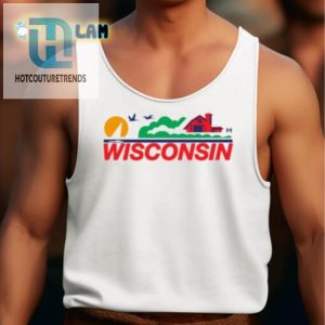 Wisconsin Humor Tee Unique License Plate Shirt hotcouturetrends 1 4