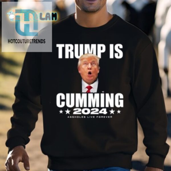 Funny Trump Is Cumming 2024 Shirt Unique 2024 Election Tee hotcouturetrends 1 2