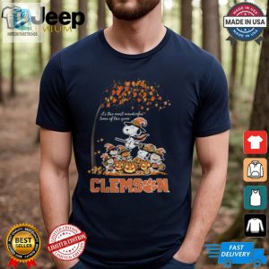 Peanuts Clemson Tigers Halloween Funny Shirt hotcouturetrends 1 2